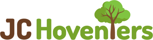 Het logo van JC Hoveniers, uw hovenier voor in Schiedam